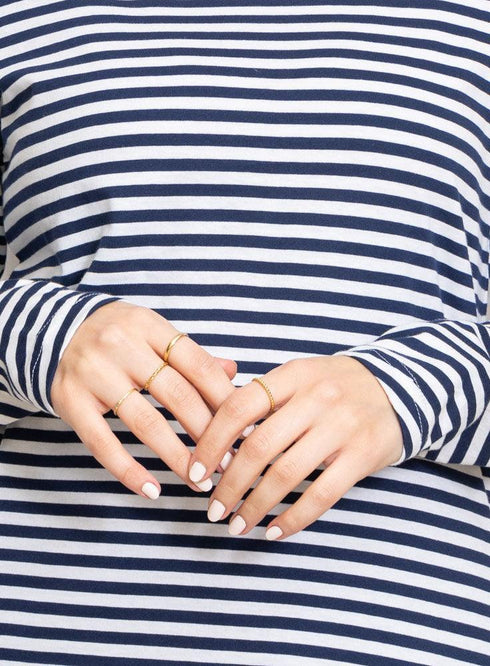 Indigo Lines Long Sleeve - Khotwh