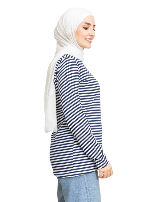 Indigo Lines Long Sleeve - Khotwh