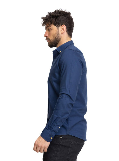 Indigo Oxford Shirt - Khotwh