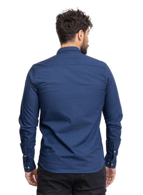Indigo Oxford Shirt - Khotwh