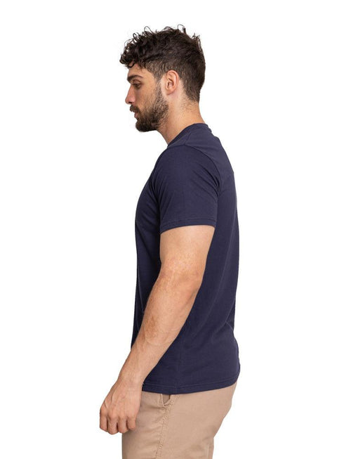 Indigo Round T-shirt - Khotwh