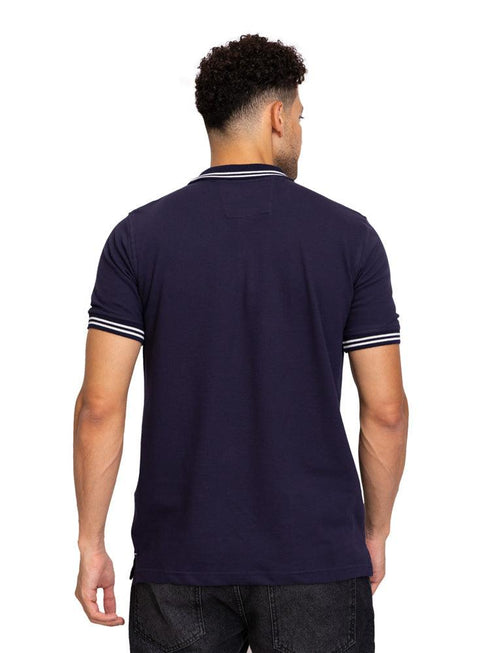 Indigo Tipped Polo - Khotwh