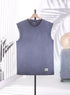 Indigo Washed Sleeveless T-Shirt - Khotwh