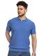 Indigo Zigzag F - Z - Polo Neck T-shirt - Khotwh