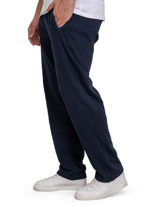 Indigo Zipper - Melton Wide Leg - Khotwh