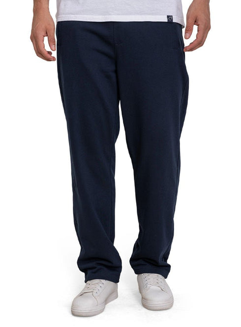 Indigo Zipper - Melton Wide Leg - Khotwh