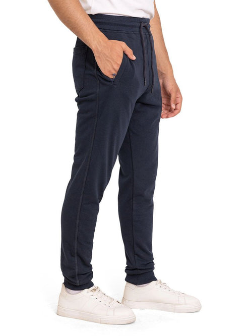 Indigo Zipper Sweatpant - Khotwh