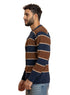 Indigo*Brown Design 2425 S - Round Pullover - Khotwh