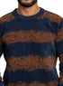 Indigo*Brown Design 2460 S - Round Pullover - Khotwh