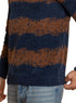 Indigo*Brown Design 2460 S - Round Pullover - Khotwh