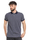 Indigo*Grey Printed Polo Design 1 - Khotwh