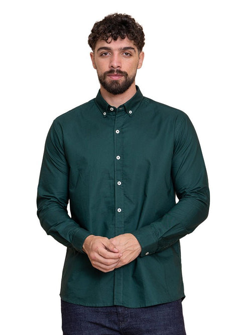 Ivy Green Oxford Shirt - Khotwh