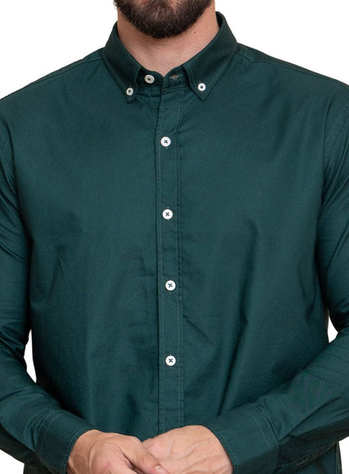Ivy Green Oxford Shirt - Khotwh