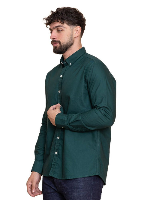 Ivy Green Oxford Shirt - Khotwh
