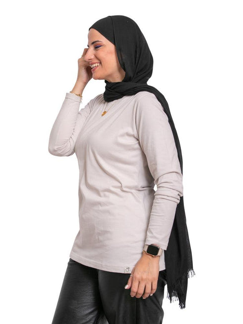 Jackar Off - White B - Long - Sleeve - Khotwh