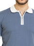 Jeans F - Zipper Polo Neck Pullover - Khotwh
