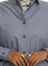 Jeans Oxford Over Size Shirt - Khotwh