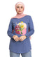 Jeans Printed Long - Sleeve Design 47 - Khotwh