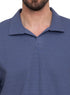 Jeans Squares Polo Neck T-Shirt - Khotwh