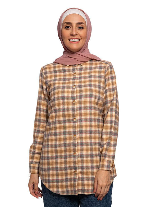 Jupiter Checkered Shirt - Khotwh