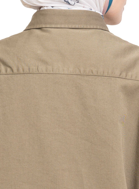 Kaky Cur - Gabardine Shirt - Khotwh