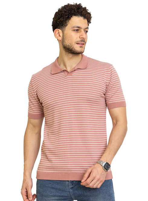 Kashmir F - S.Knit Polo T-shirt - Khotwh