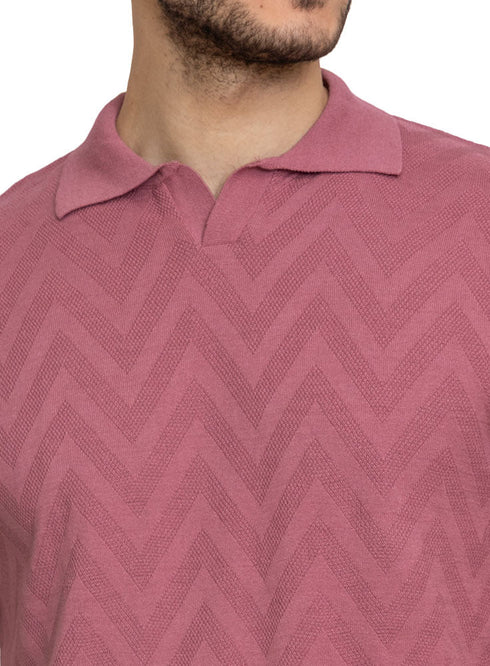 Kashmir F - Z - Polo Neck T-shirt - Khotwh