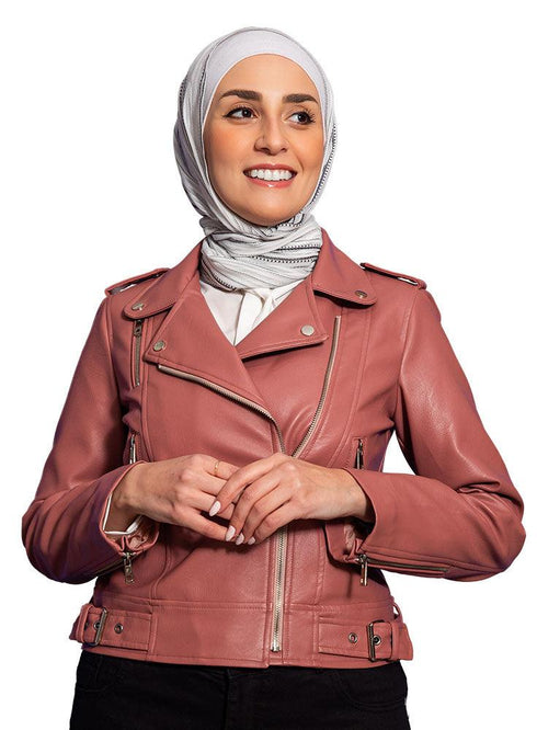 Kashmir Leather Jacket - Khotwh
