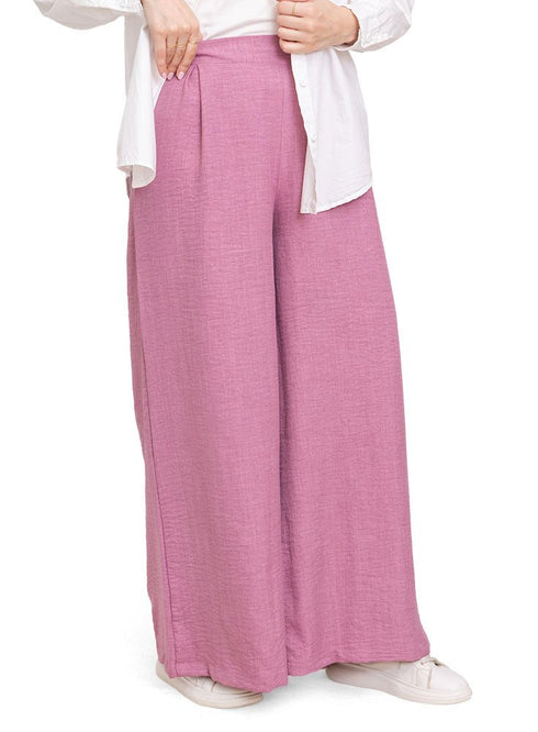 Kashmir linen Wide Leg - Khotwh