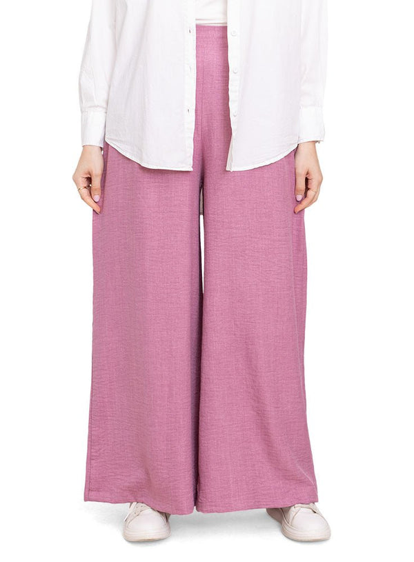 Kashmir linen Wide Leg - Khotwh
