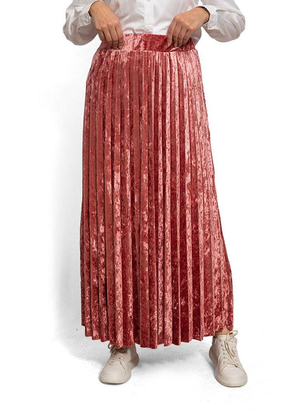 Kashmir V - Pleated Skirt - Khotwh