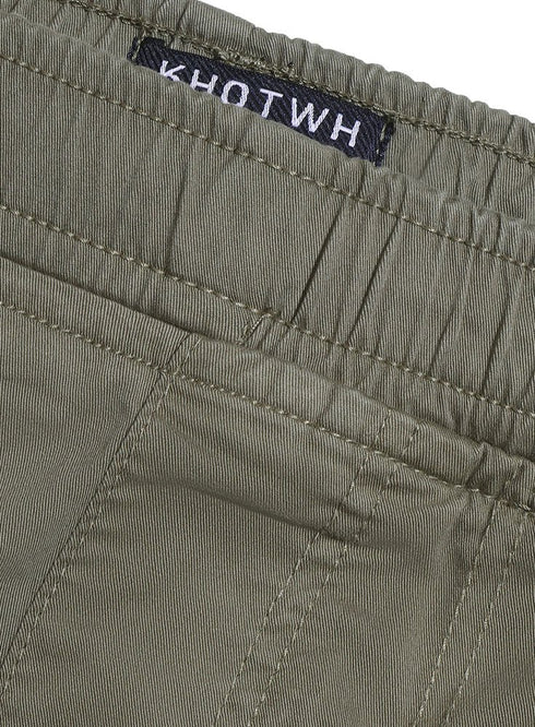 Khaki Cargo Pant - Khotwh