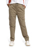 Khaki Cargo Pant - Khotwh