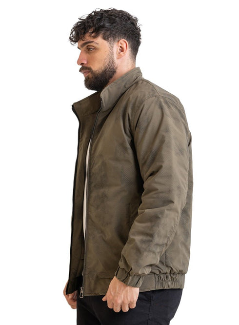 Khaki Gabardine Jacket 1 - Khotwh