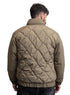 Khaki Puffer Jacket 3016 - Khotwh