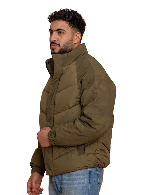Khaki Puffer Jacket 6 - Khotwh