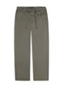 Khaki Straight Leg Gabardine Pant - Khotwh