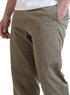 Khaki Straight Leg Gabardine Pant - Khotwh