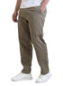 Khaki Straight Leg Gabardine Pant - Khotwh