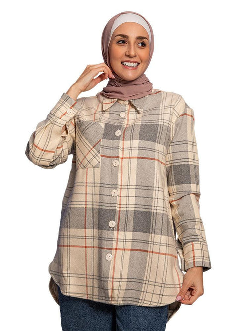 Land O.S Checkered Shirt - Khotwh