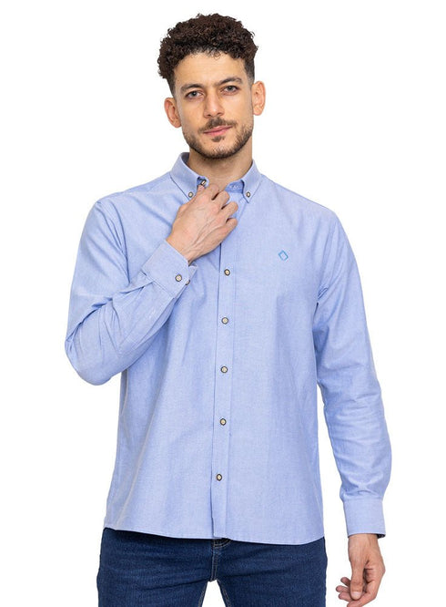Lapis Oxford Shirt - Khotwh