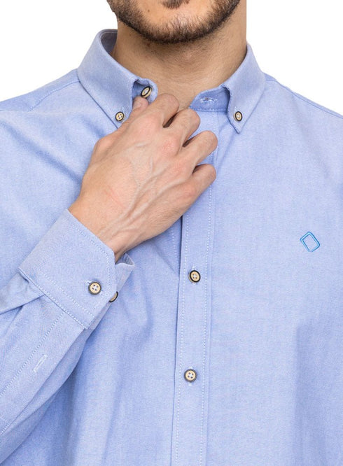 Lapis Oxford Shirt - Khotwh
