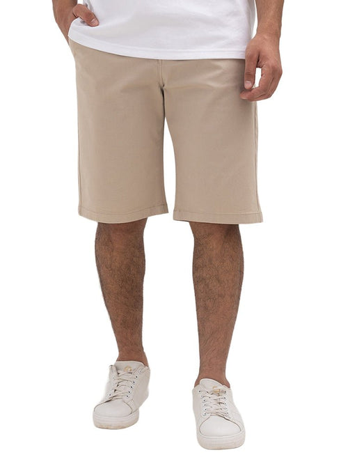 Latte Classic Gabardine Short - Khotwh