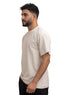 Latte Crunchy - Oversize Round T-Shirt - Khotwh