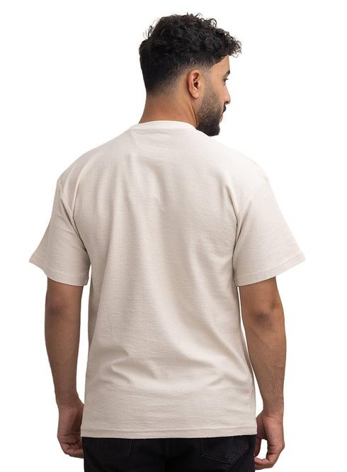 Latte Crunchy - Oversize Round T-Shirt - Khotwh