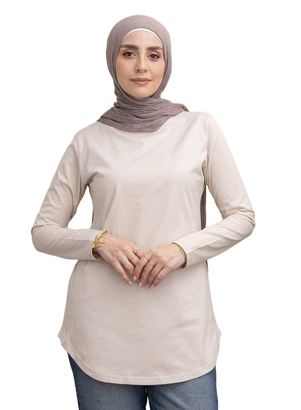 Latte Cur.Long - Sleeve - Khotwh