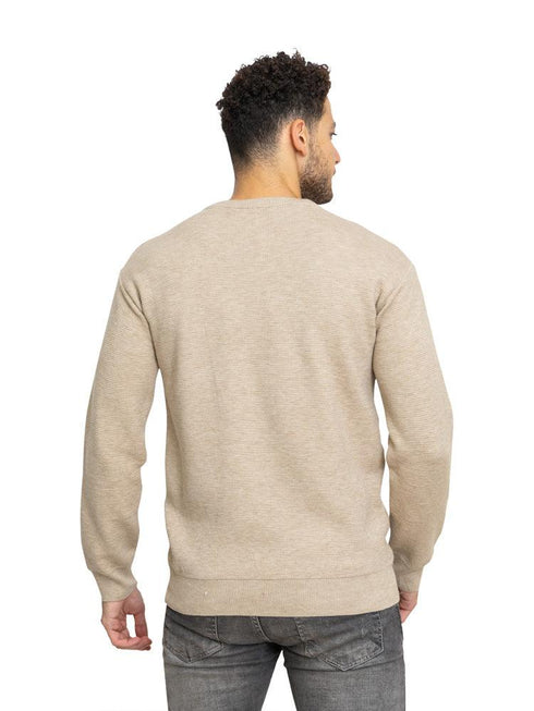 Latte D - Round Basic Pullover - Khotwh