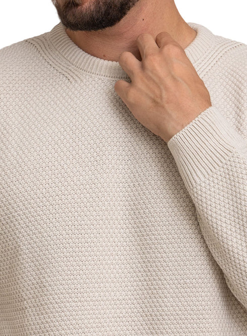 Latte - Design 00143 BS - Round Pullover - Khotwh