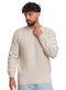 Latte - Design 00143 BS - Round Pullover - Khotwh