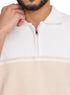 Latte Design 01049Knit Polo Neck Zipper - T-Shirt - Khotwh